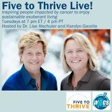 Five to Thrive Live! Podcast Art
